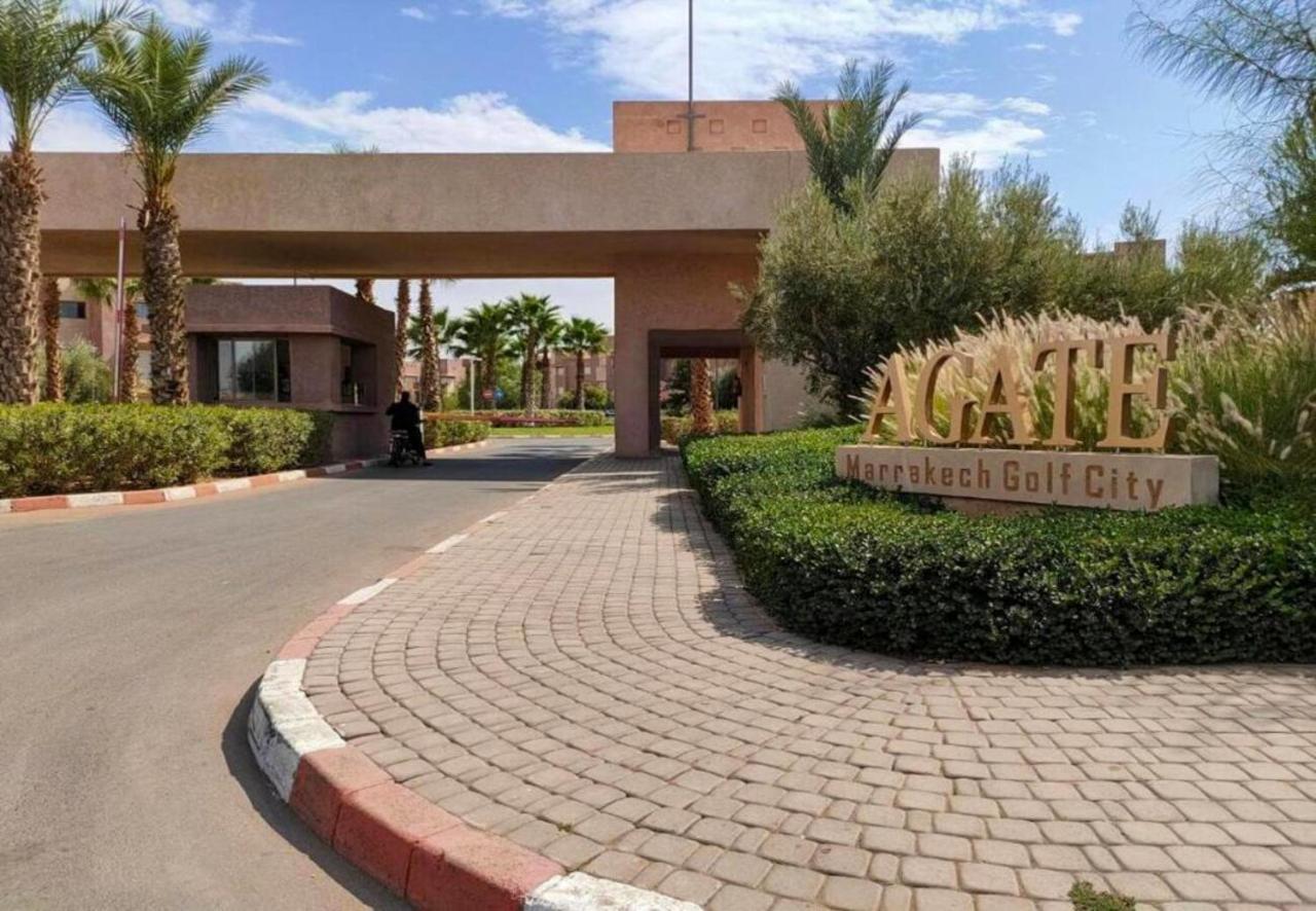 Appartement Prestigia Golf City Marrakech - Porte Agate - Gated Community Rez-De-Jardin Marrakesh Bagian luar foto