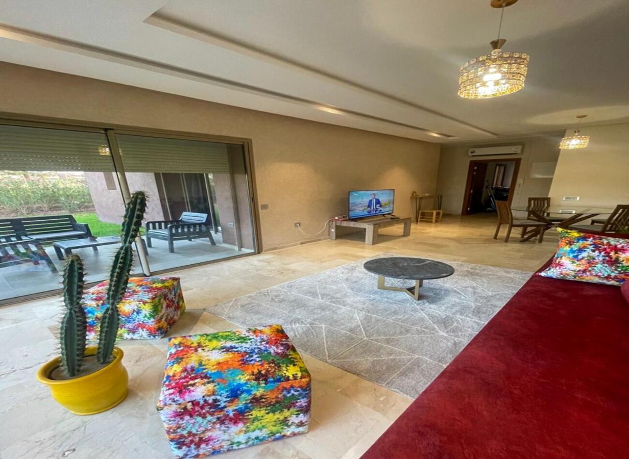 Appartement Prestigia Golf City Marrakech - Porte Agate - Gated Community Rez-De-Jardin Marrakesh Bagian luar foto