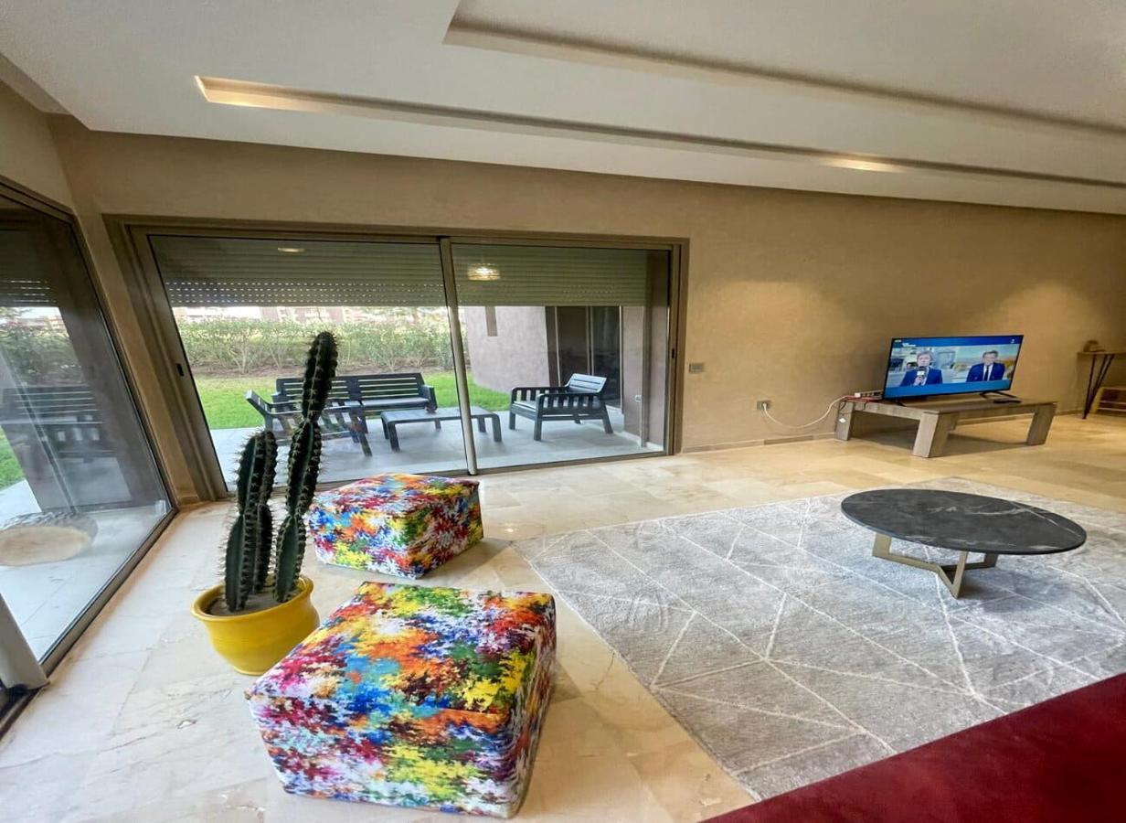 Appartement Prestigia Golf City Marrakech - Porte Agate - Gated Community Rez-De-Jardin Marrakesh Bagian luar foto